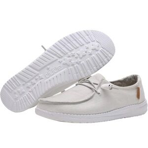 Hey Dude Women's Wendy Chambray Lace-Up Loafer